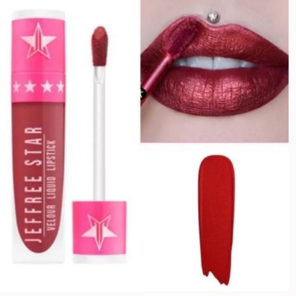 Jeffree Star Christmas Stocking Red Liquid Velour Lipstick
